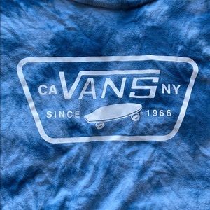 vans tie dye shirt